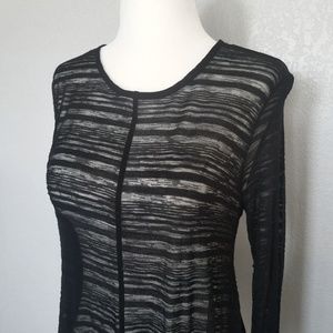 Old Navy Long Sleeve Sheer Top